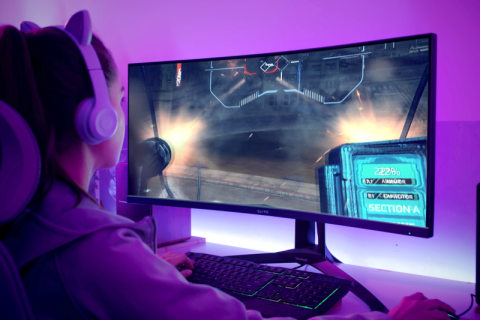 Компания ViewSonic представляет игровые мониторы ELITE со сверхшироким изогнутым экраном диагональю 34 дюйма для панорамного гейминга